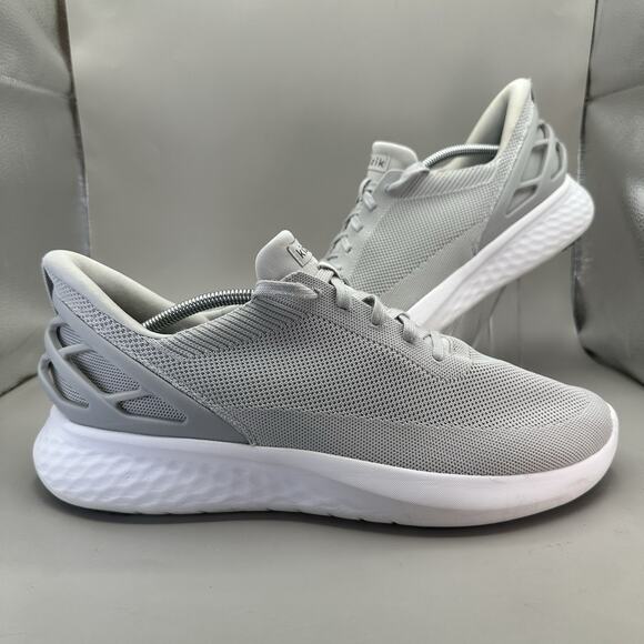 Kizik Athens Men's Size 12 Hands Free Slip On Grey Alloy Gray Sneakers Shoes - Picture 1 of 9
